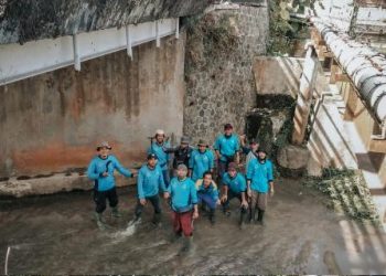 Aksi Clean UP WCD Kuningan Di Sungai Cisande Ds. Cilowa Kec. Kramatmulya